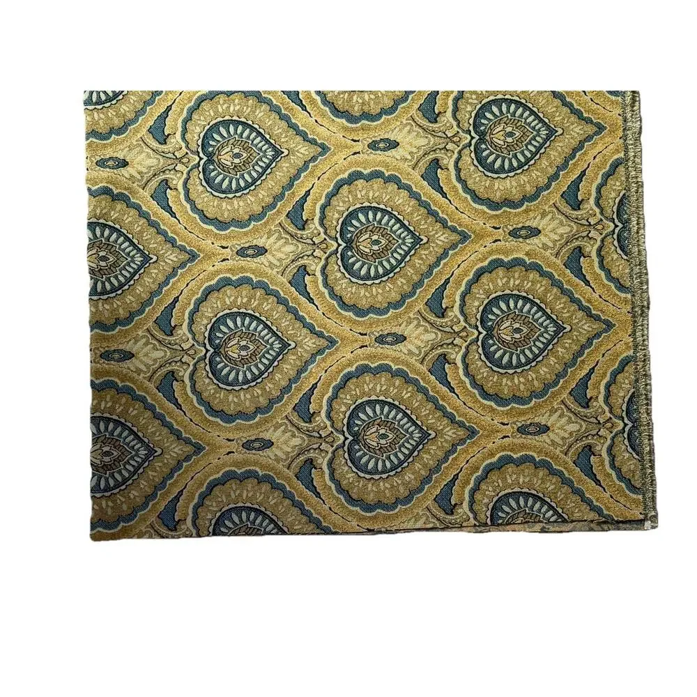 Beautiful Luxury Tapestry Printed Textile Fabric Decor Wall Table Bed Green Blue